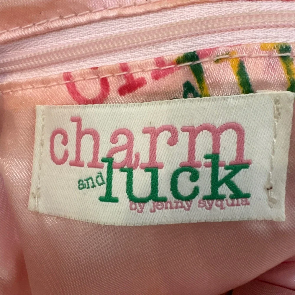 Charm‎ & Luck Genuine Leather Hobo Snakeskin Bag Rhinestone Cowgirl Festival